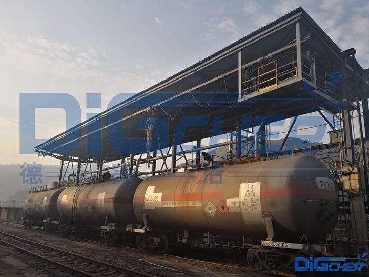 鐵路罐車(chē)高壓水自動(dòng)化洗罐站